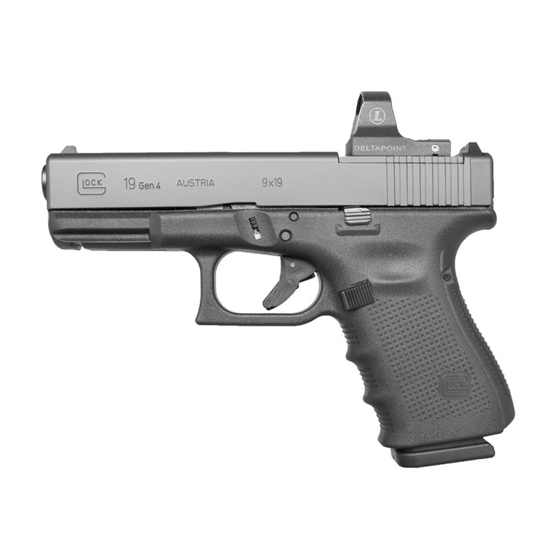 Pistolet 9mm Glock 19 Génération 4 MOS